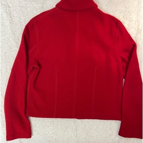 Jones NY Merino Wool Button Front Blazer Jacket - Picture 4 of 7